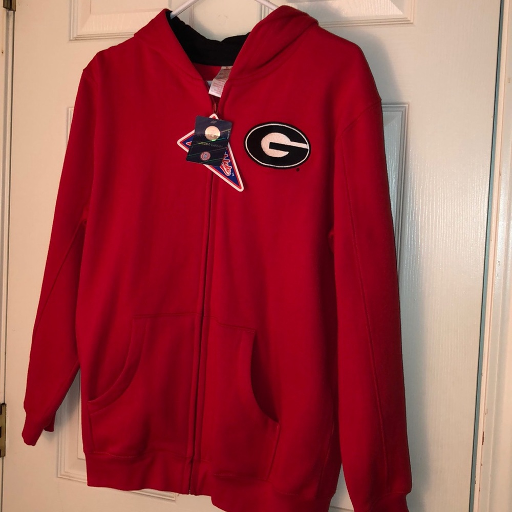 Kids Georgia zippered hoodie